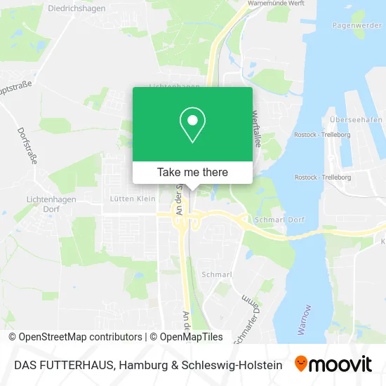 Карта DAS FUTTERHAUS