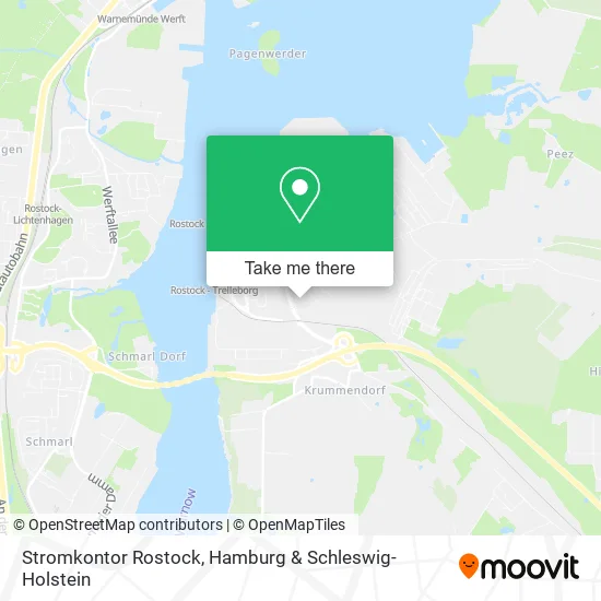 Карта Stromkontor Rostock