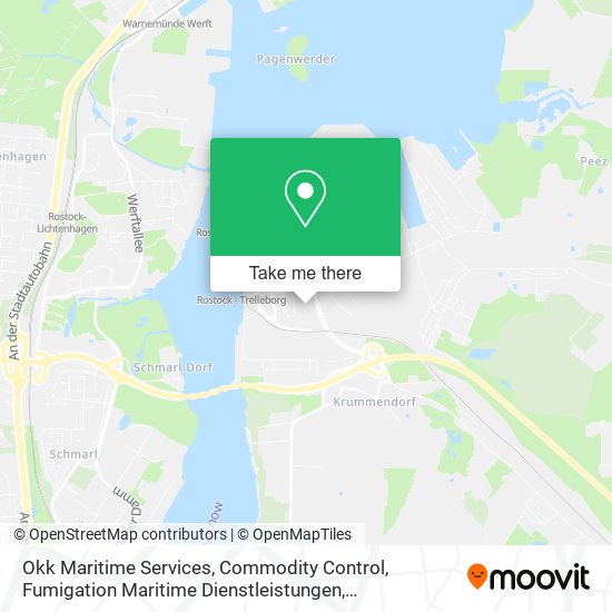 Okk Maritime Services, Commodity Control, Fumigation Maritime Dienstleistungen, Ladungskontrolle un map