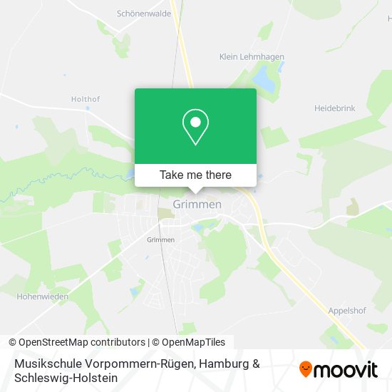 Musikschule Vorpommern-Rügen map