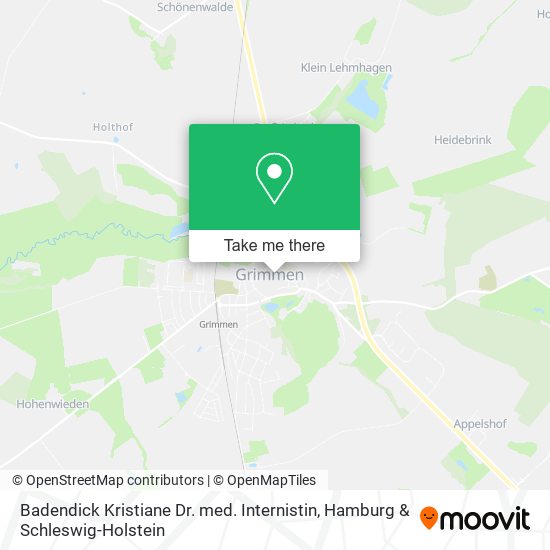 Badendick Kristiane Dr. med. Internistin map