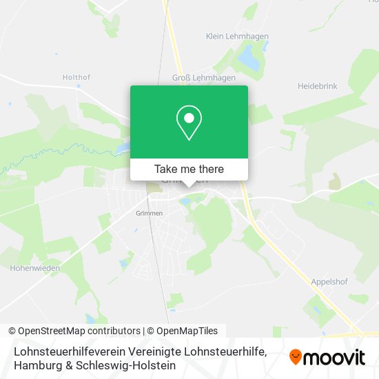Lohnsteuerhilfeverein Vereinigte Lohnsteuerhilfe map