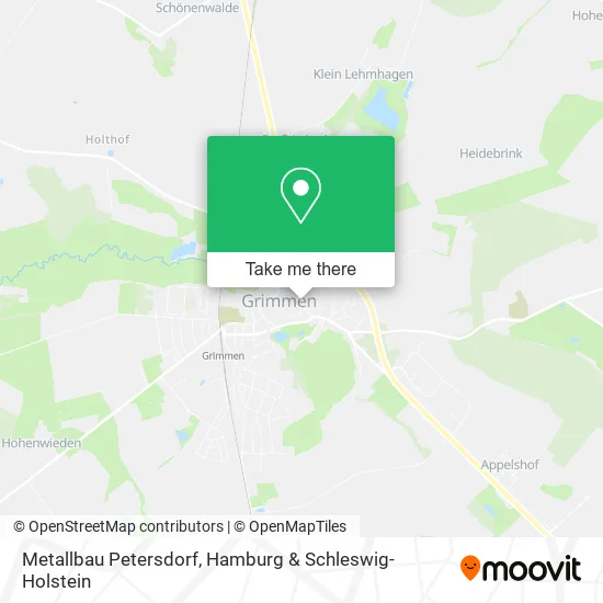 Карта Metallbau Petersdorf