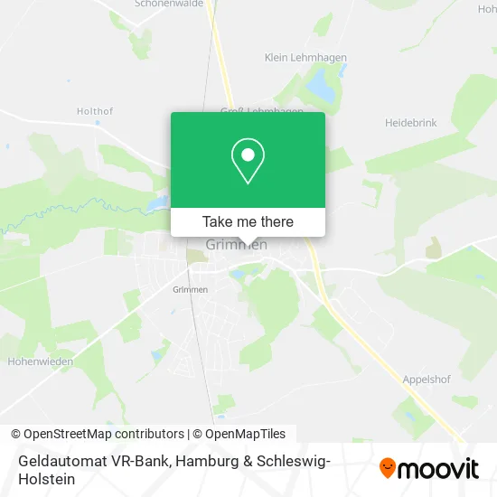 Карта Geldautomat VR-Bank