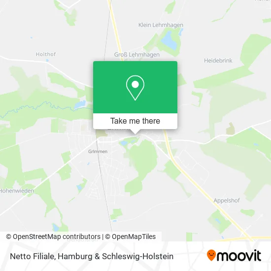 Карта Netto Filiale