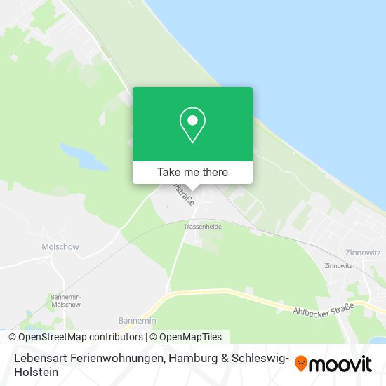 Lebensart Ferienwohnungen map