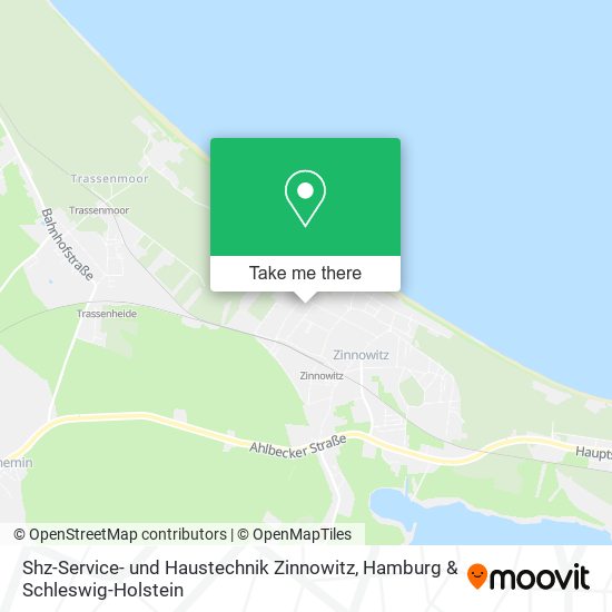 Shz-Service- und Haustechnik Zinnowitz map