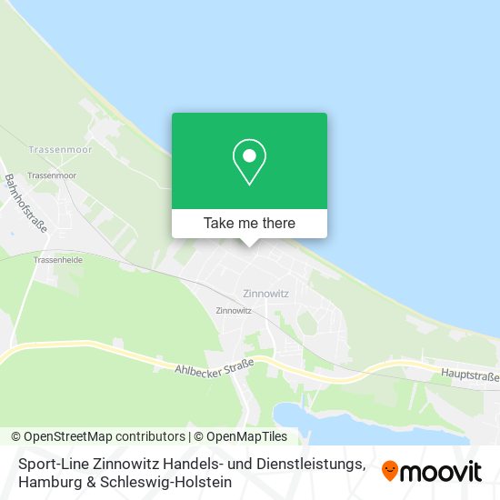 Sport-Line Zinnowitz Handels- und Dienstleistungs map