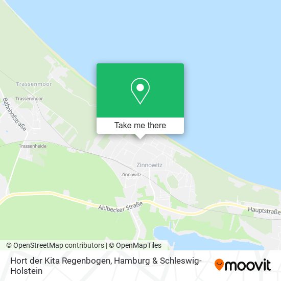 Hort der Kita Regenbogen map