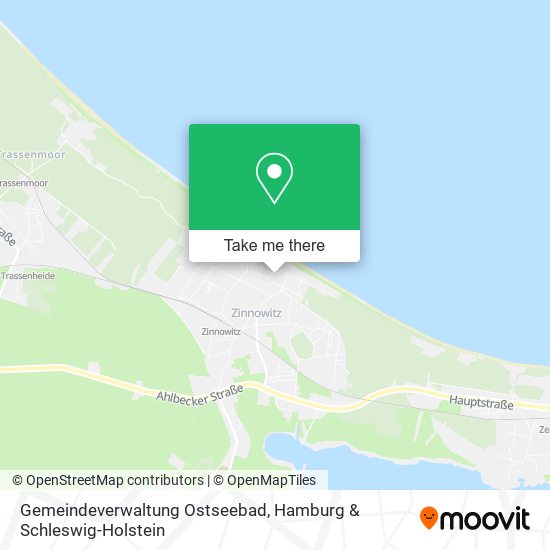 Gemeindeverwaltung Ostseebad map