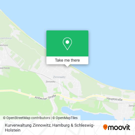 Kurverwaltung Zinnowitz map