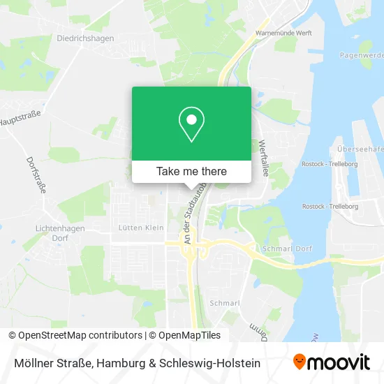 Карта Möllner Straße