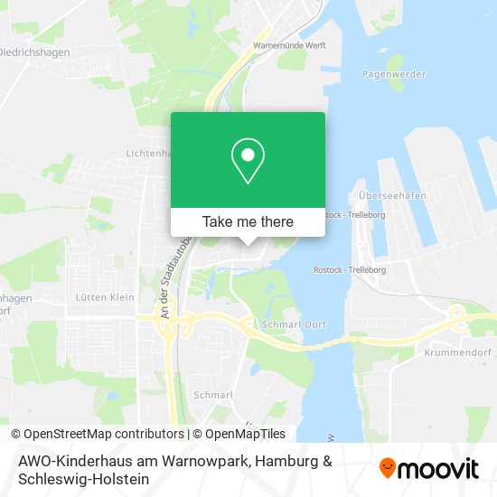 AWO-Kinderhaus am Warnowpark map
