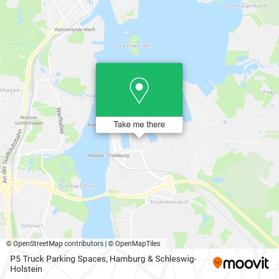 P5 Truck Parking Spaces map