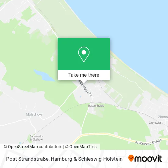 Карта Post Strandstraße
