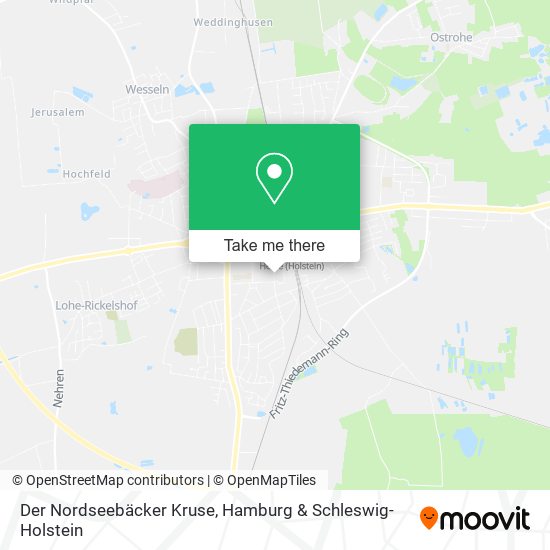 Der Nordseebäcker Kruse map