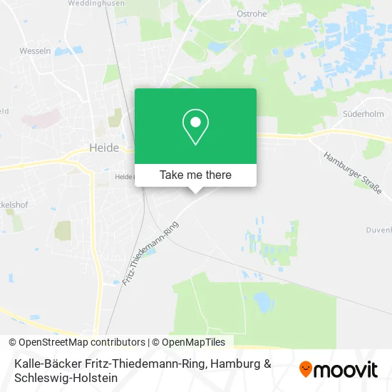 Карта Kalle-Bäcker Fritz-Thiedemann-Ring