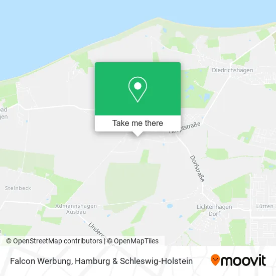 Карта Falcon Werbung