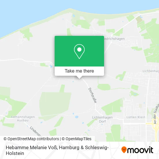 Карта Hebamme Melanie Voß