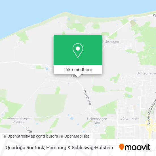 Карта Quadriga Rostock