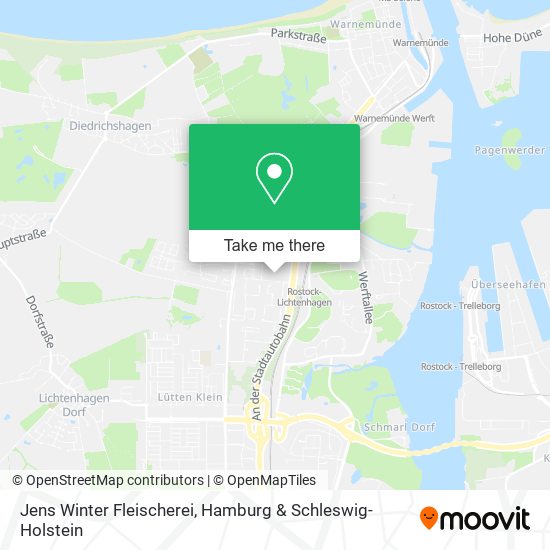 Jens Winter Fleischerei map