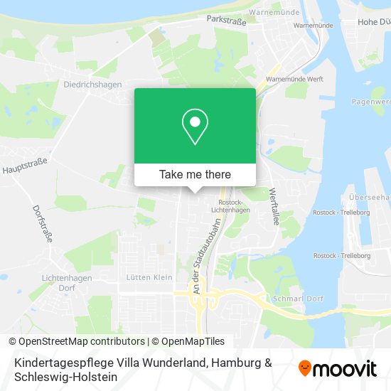 Kindertagespflege Villa Wunderland map