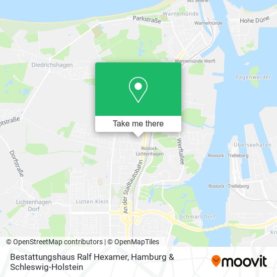 Bestattungshaus Ralf Hexamer map
