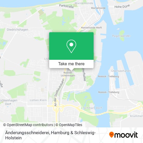 Änderungsschneiderei map