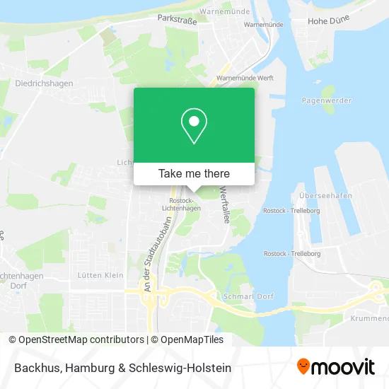 Карта Backhus