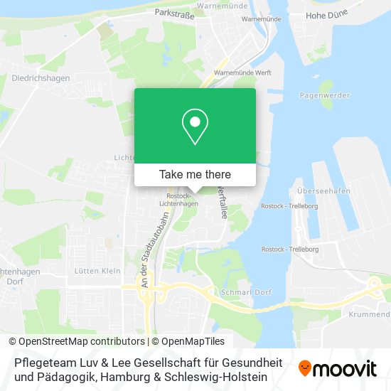 Pflegeteam Luv & Lee Gesellschaft für Gesundheit und Pädagogik map