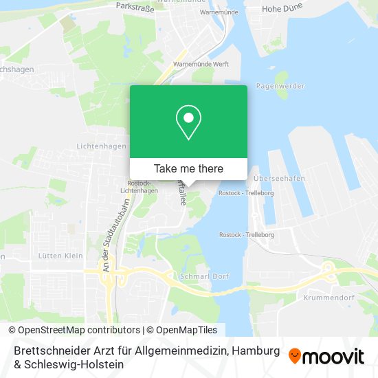 Brettschneider Arzt für Allgemeinmedizin map