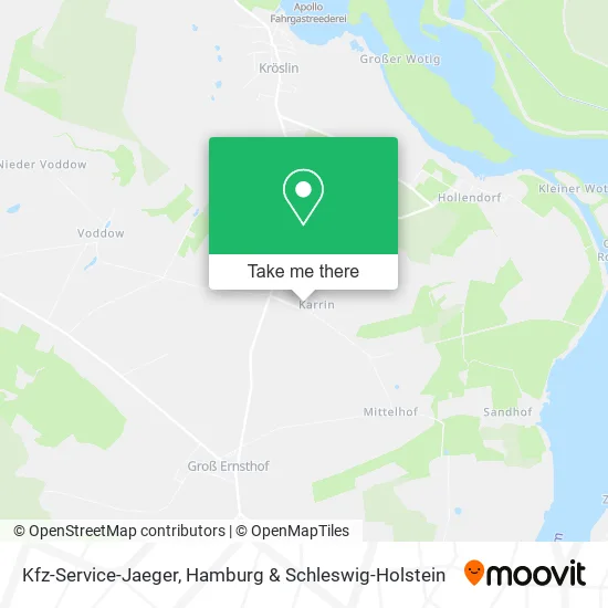 Карта Kfz-Service-Jaeger