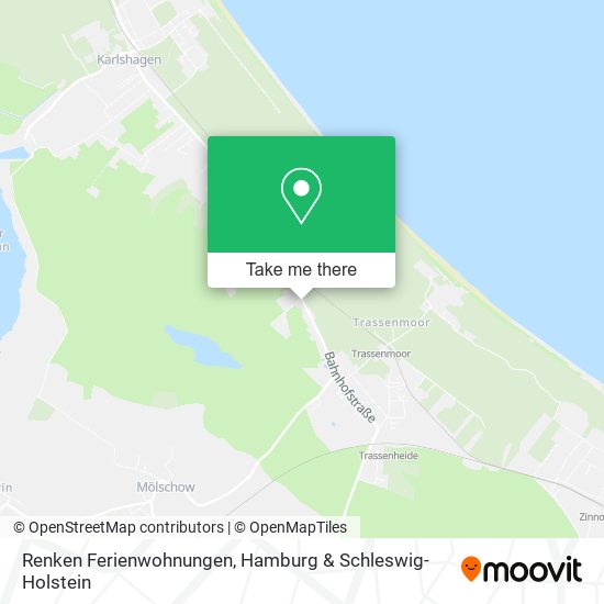 Renken Ferienwohnungen map