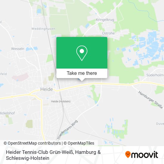 Heider Tennis-Club Grün-Weiß map