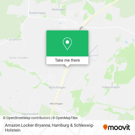 Карта Amazon Locker-Bryanna