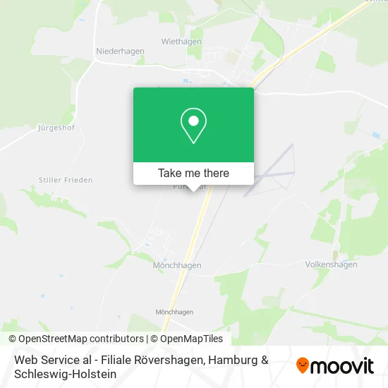 Карта Web Service al - Filiale Rövershagen