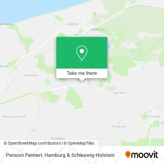 Pension Fennert map