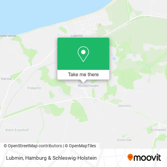 Lubmin map