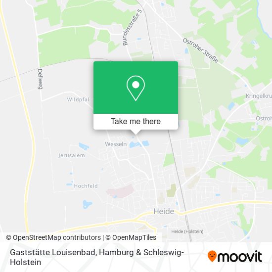 Gaststätte Louisenbad map