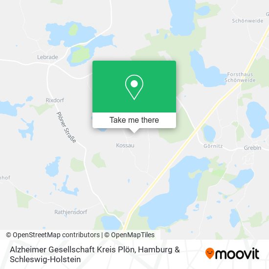 Alzheimer Gesellschaft Kreis Plön map