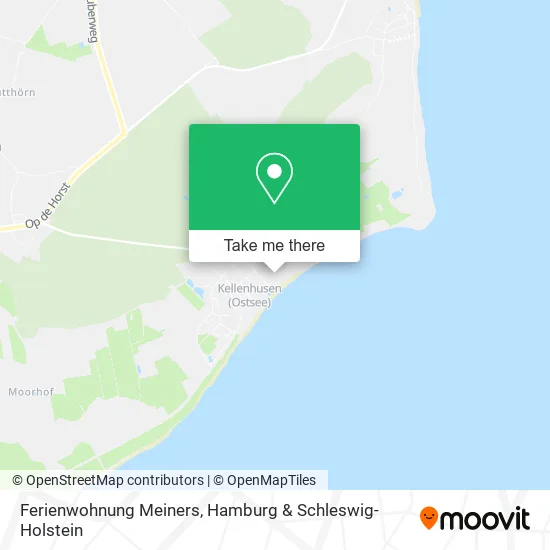 Карта Ferienwohnung Meiners