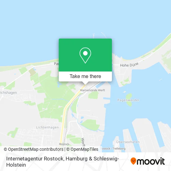 Карта Internetagentur Rostock