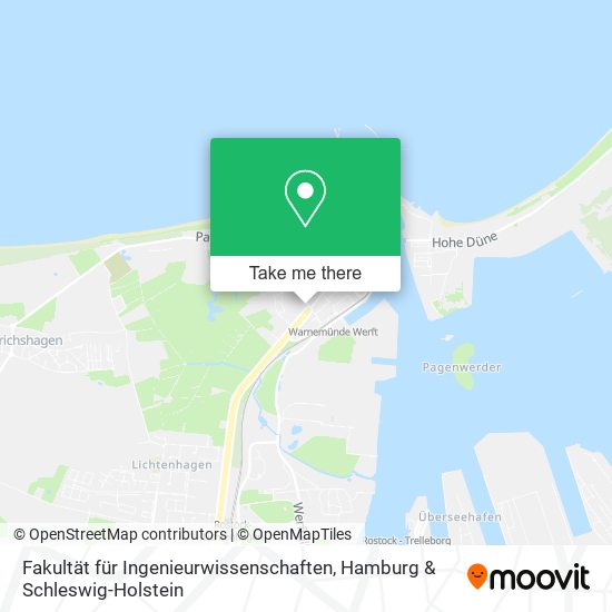 Fakultät für Ingenieurwissenschaften map