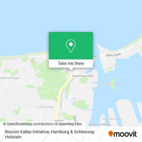 Карта Biocon Valley Initiative