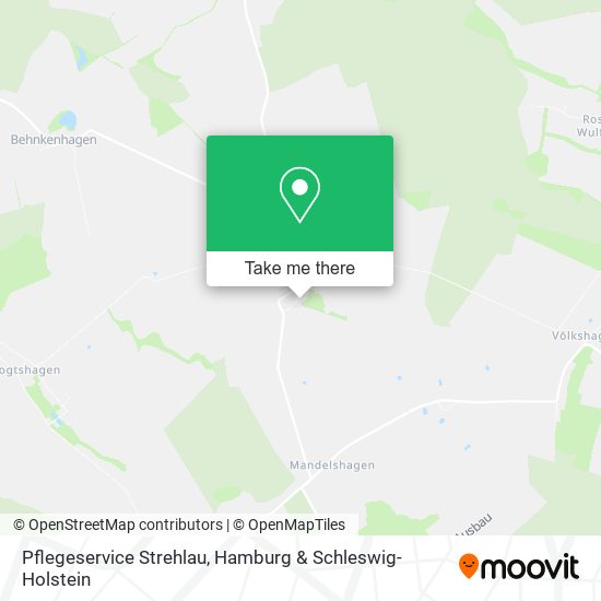 Pflegeservice Strehlau map