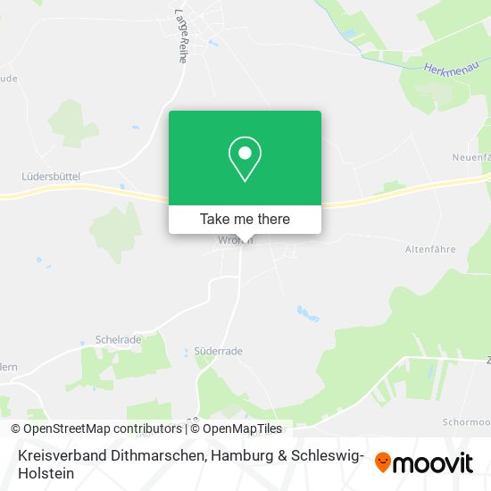 Kreisverband Dithmarschen map