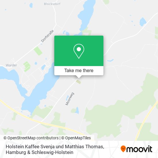 Holstein Kaffee Svenja und Matthias Thomas map