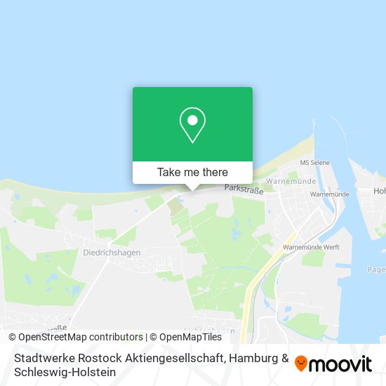 Stadtwerke Rostock Aktiengesellschaft map