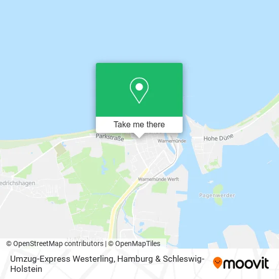 Карта Umzug-Express Westerling