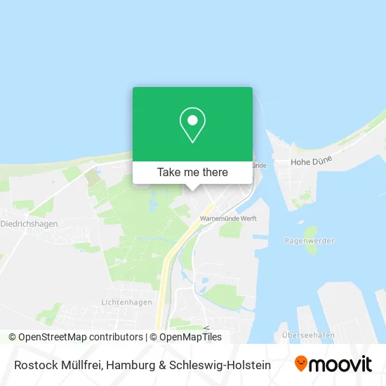 Карта Rostock Müllfrei